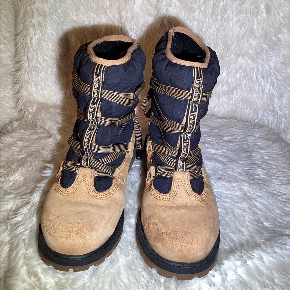 Timberland 650 boys lined winter boots size 3.5